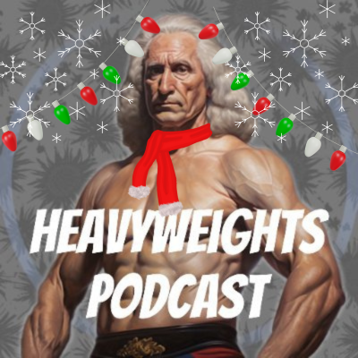 The Heavyweights Podcast, a right-wing friendship simulator. Starring @smlenett @JohnRigolizzo @not_tooloee. Listen now on Spotify/Apple/Rumble/YT