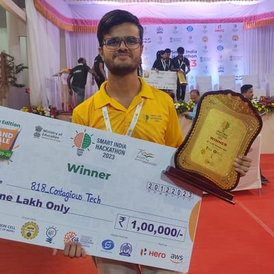 Anuragmukati09's profile picture. #SIH2023

There are no coincidences in this world !!