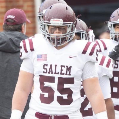 Salem Football ‘25 ~ RT/C ~ 6’0~ 255 ~ 3 time state qualifying wrestler ~ 4.2 GPA