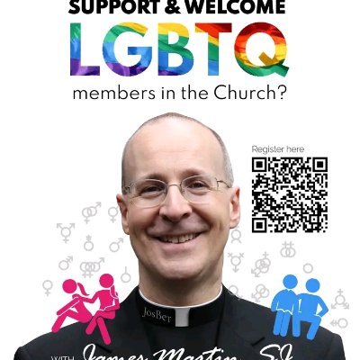 Service to humanity, Jesuit priest, LGBT proponent, Editor at large of the jesuit magazine America