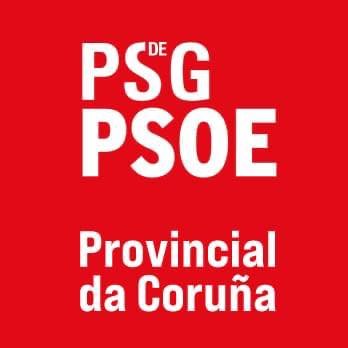 Twitter oficial da Agrupación Provincial do PSdeG-PSOE da Coruña