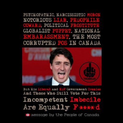can’t stand Justin Trudeau and liberal whiners