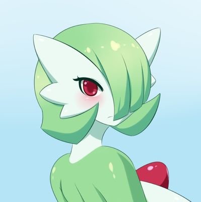 A Gardevoir, mute by birth in combination with a rather friendly nature and rather interesting body. Will block if 🍼/♠️/🗺