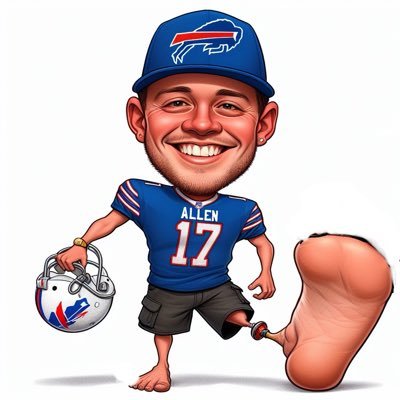 Down to only 4 toes but don’t want to change name, Army Veteran, #BillsMafia