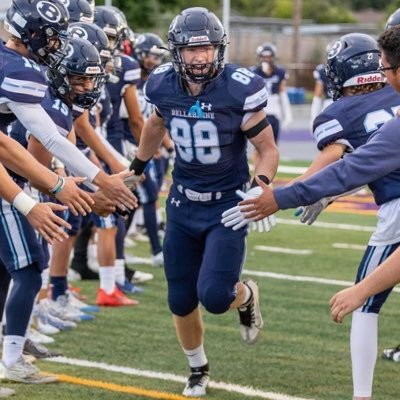 Bellarmine College Prep ‘25 | 6'1 210 | #88 | 3.3 GPA | OLB - NICKEL - TE - S | T&F 300H-42.15, 100m-11.3, 65H-9.31 | c.swall25@bcp.org | NCAA ID: #2303814956