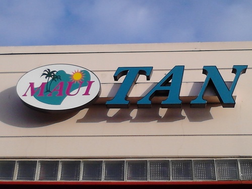 Maui Tan is located in the Benson Fred Meyer Shopping Center next to Rent-A-Center. In business since 2004. High, Med, and Conventional Beds, & Magic Spray Tan