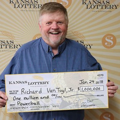 59yrs Richard Van Tuyl who works for a construction company in the Kansas City as won a $1000,000 and giving back to the society by paying credit card debts