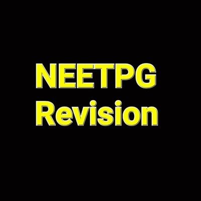 Helping Medical Students To Make #NEETPG Exam Simple And High Scoring By Bringing All NEET-PG Revision Materials Into One Place @NEETPGRevision #neetpgrevision