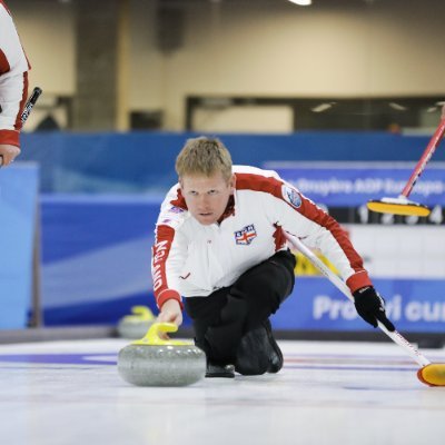 English Men's Curling Team. Andrew Reed, Jim Whittle, Colin Mouat, Callum McLain