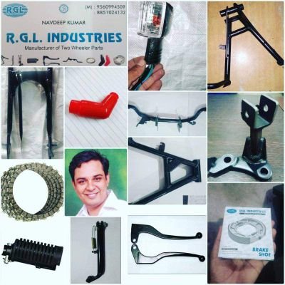 RGL Industries is a manufacturing company of automobile Spare Parts for Two Wheelers vehicle....like Main Stand, Side Stand, Footrest Assy etc..