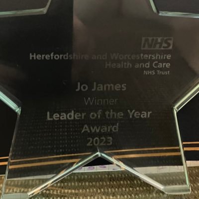 UCR Operational Lead - Worcestershire HWHCT Staff Awards Winner - Leader of the Year! & UCR Hub - Partnership Award 🌟