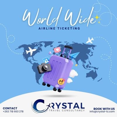 At Crystal Travel, our friendly consultants will assist you with booking flight tickets ,holiday packages, travel insurance, car hire, and visa assistance.
