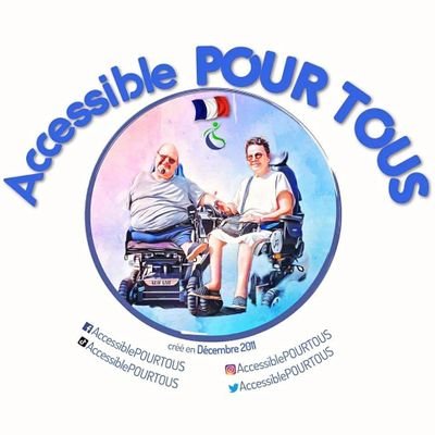 Bienvenue sur le réseau qui défend 7j/7 le Handicap et l'#Accessibilité #Handicapés #PMR ♿ PARTOUT en France 🇫🇷
SUIVEZ @AccessibleTOUS !