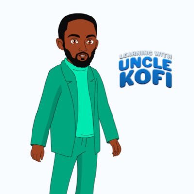 Learning with Uncle Kofi was created for children aiming to bring a fun and interactive way to learning ✨💫
