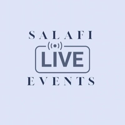 بِسْمِ اللهِ الرَّحْمٰنِ الرَّحِيْمِ This account is dedicated for posting reminders on live salafī lectures, classes, conferences and similar activities.