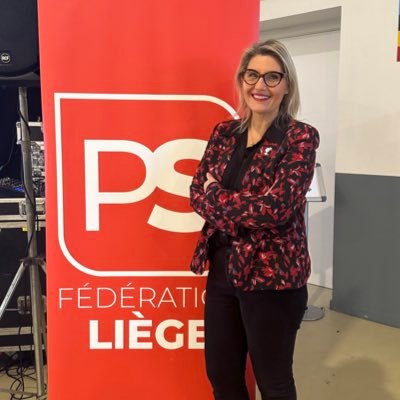 SabineRoberty's profile picture. Députée PS, Cheffe de groupe au Conseil communal de Seraing 🌹