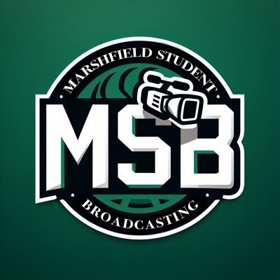 MSB students produce “Before the Bells,” a daily live TV show (since 1993) at Marshfield High School. Roll Rams! 🤘