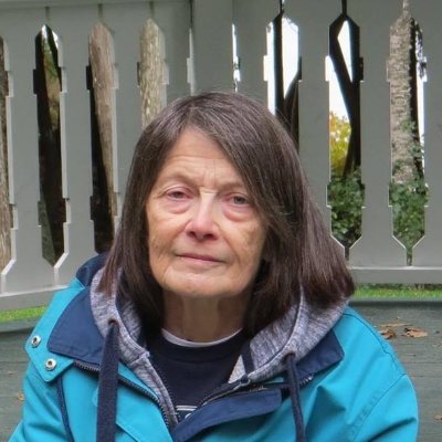 Retired, wife, mother, grandmother, great-grandmother. True blue Dem. Loves reading, gardening, crocheting, genealogy, and spending time with family.
