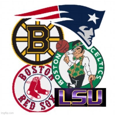 Sports fan - RedSox, Patriots, LSU Tigers, Bruins, & Celtics. Cat lover. SHALL NOT BE INFRINGED