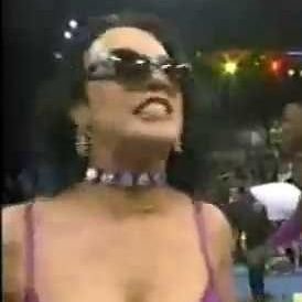 Old wrestling, terrible movies, terribler music. In this house we respect Sherri Martel.