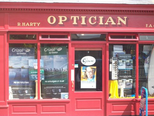 Celebrating 27 years in business! Roger Harty Opticians, probably the best opticians in Ireland. Remember for your eye care, we care