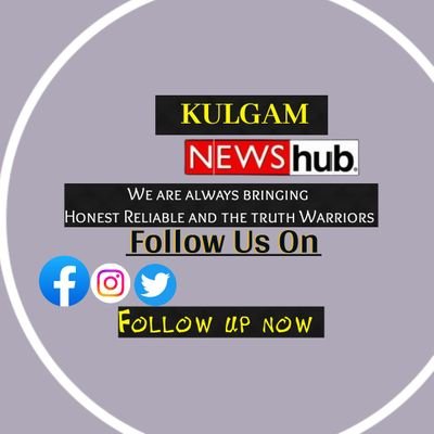 Kulgam News Hub is an online
 News handle| Based in kulgam kashmir
Spreading always| Honest | Reliable| and The truth Warriors | Helping poor and needy People.