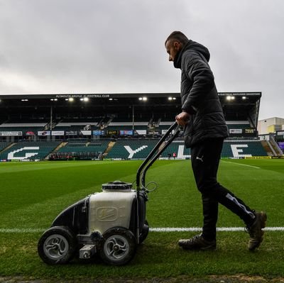 Groundsman at Plymouth Argyle Football Club.

Views are my own and not of my employer