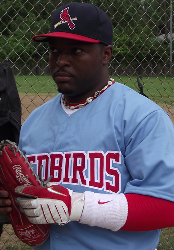 Paid to be what I want to be.  North Saint Louis Redbirds Outfielder #11. #Word2Me #Swear2Bob #TightGame