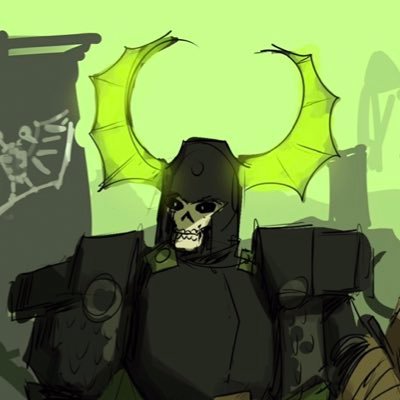 Just your average undead skeleton king/Necromancy is cool/ ( 21 for those wondering) Rogal dorn best Primarch. I like undead things