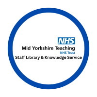 Mid Yorks NHS Library & Knowledge Service(@midyorkslibrary) 's Twitter Profile Photo