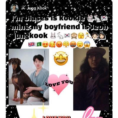 kookie 🐇🐰& mine my boyfriend is Jeon jungkook 🐰🐇🇰🇷