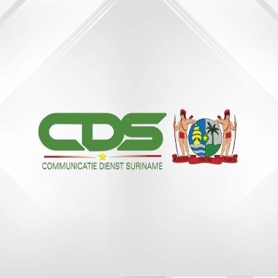 Welkom op het Twitter-account van de Communicatie Dienst Suriname (CDS)

De CDS is het centraal punt van overheidsinformatie en de communicatie
