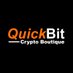 Quickbit Crypto Boutique (@quickbitcrypto) Twitter profile photo Quickbit Crypto Boutique (@quickbitcrypto) Twitter profile photo