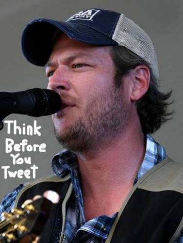Blakes a Bad Ass. That's it. Go follow Blake @blakeshelton #FF