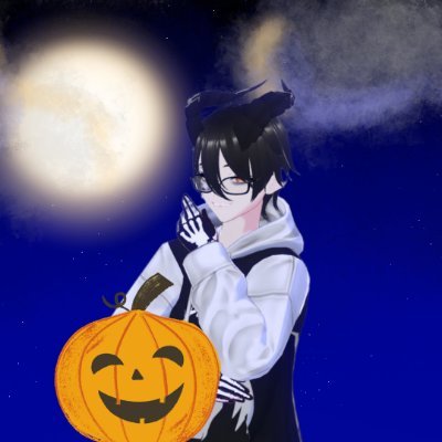 I am a spooky vtuber who loves horror , vr , and shooter games.| 17 18 in October | vtuber| smallstreamer🎃👑❤️
