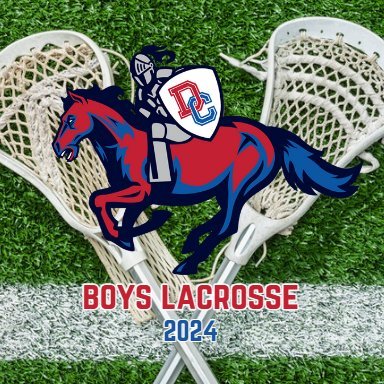 Home page for the 2023-24 Dundee-Crown Chargers Lacrosse Team