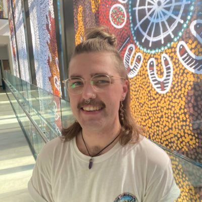 Wiradjuri ❤️💛🖤 • Indigenous Queer Studies and Creative Practice at MQU • Artist • Resident Silly Person • They/Them