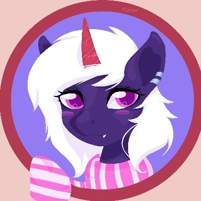 Inactive. See pin. discord→@batpone
💜 mango addict
💜 took by @LavenderPone
💜 she/her/pony
💜 pfp: timser / banner: @wafflemare