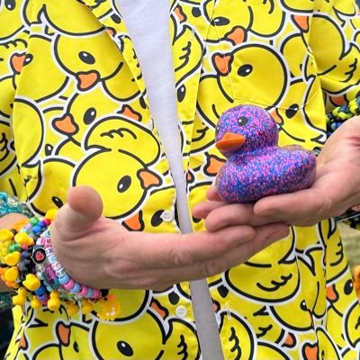 I love the rave community with all of my heart! spreading PLUR, one rubber duck at a time!