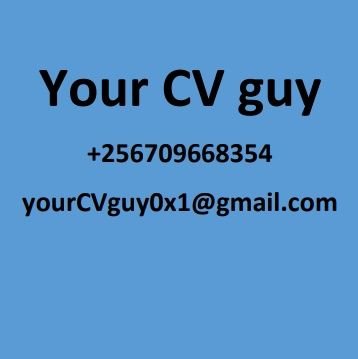 Revamp your CV with us today! DM or WhatsApp +256709668354 /https://t.co/mpfrIotXAI
