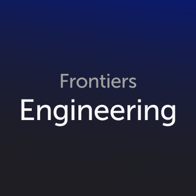 Research and updates from all @FrontiersIn journals in the field of engineering. #openaccess