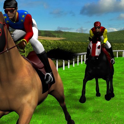 Create your own FREE Stable of Virtual Horses and Jockeys and compete with players worldwide! 

https://t.co/wEBNFfhN9M