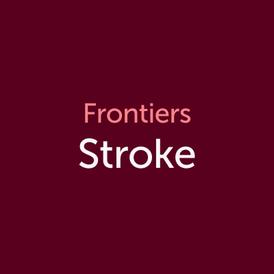 Research and updates from Frontiers in Stroke, an #openaccess journal published by @FrontiersIn.