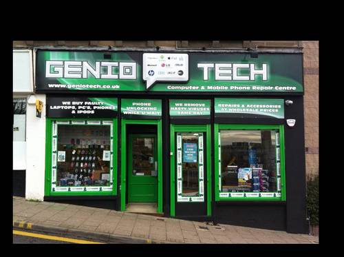 genio_tech's profile picture. Dundee's best IT and Mobile Phone repair centre. We sell New and Refurbished handsets, Computers and Laptops. We sell all sorts of Accessories, Chargers, Cases,