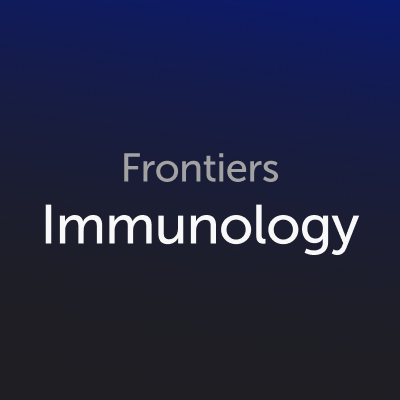 Research and updates from all @FrontiersIn journals in the field of immunology. #openaccess