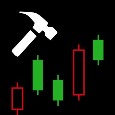 Stock market swing trading ideas using hammer and inverted-hammer patterns. This is NOT financial advice.