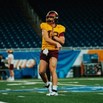 QB at the University of Minnesota