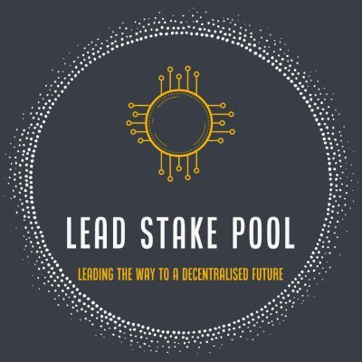 @Cardano Stake Pool Operator | Ticker: LEAD | Declared Pledge: 100,000 ADA | Pool Margin: 1% | @wmtoken Earth Node Operator | @DripDropz_io Droperatorz