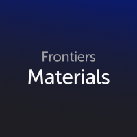 Frontiers - Materials (@frontmaterials) 's Twitter Profile Photo Frontiers - Materials (@frontmaterials) 's Twitter Profile Photo