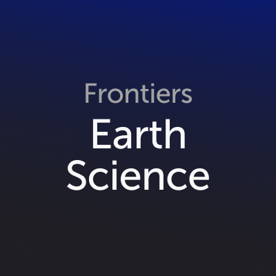 Research and updates from all @FrontiersIn journals in the field of earth science. #openaccess